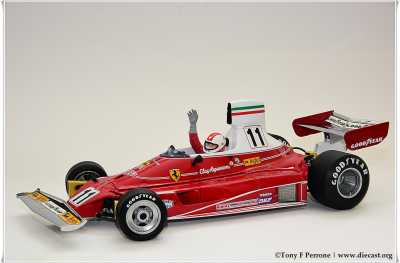 Nigel Mansell next to his 1990 Ferrari 641/2 by Exoto – Forum 18