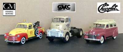 Miniature Ixo Altaya 1/43 GMC 950 COE Fleet Carrier 1949 - Camion Américain Semi-remorque