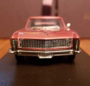 Miniature Franklin Mint Buick Riviera Rouge – 1/43, Très Bon état Sans Boîte