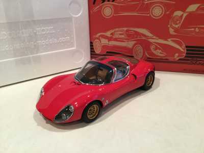 1/43 Tecnomodel Exclusif Alfa Romeo 33/2 Stradale 1967 #346